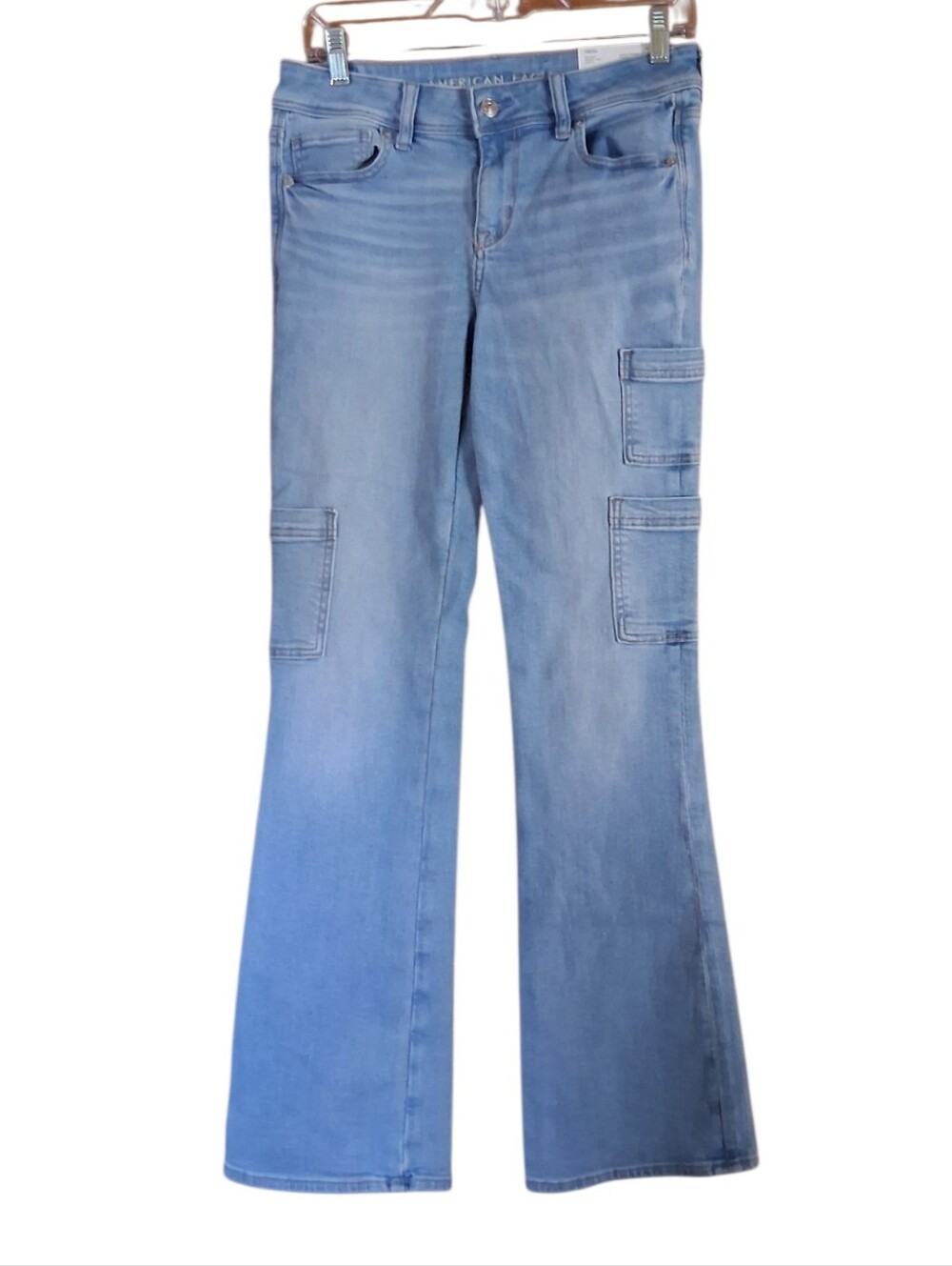 NWT American Eagle Kick Boot Low Rise Stretch Jeans Size 4